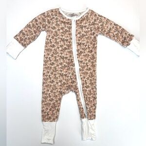 Caden Lane Convertible Zip Romper Size 0-3M